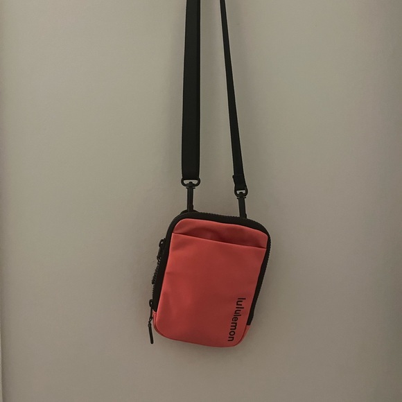 lululemon athletica Bags Lululemon Crossbody Bag Hot Pink Poshmark